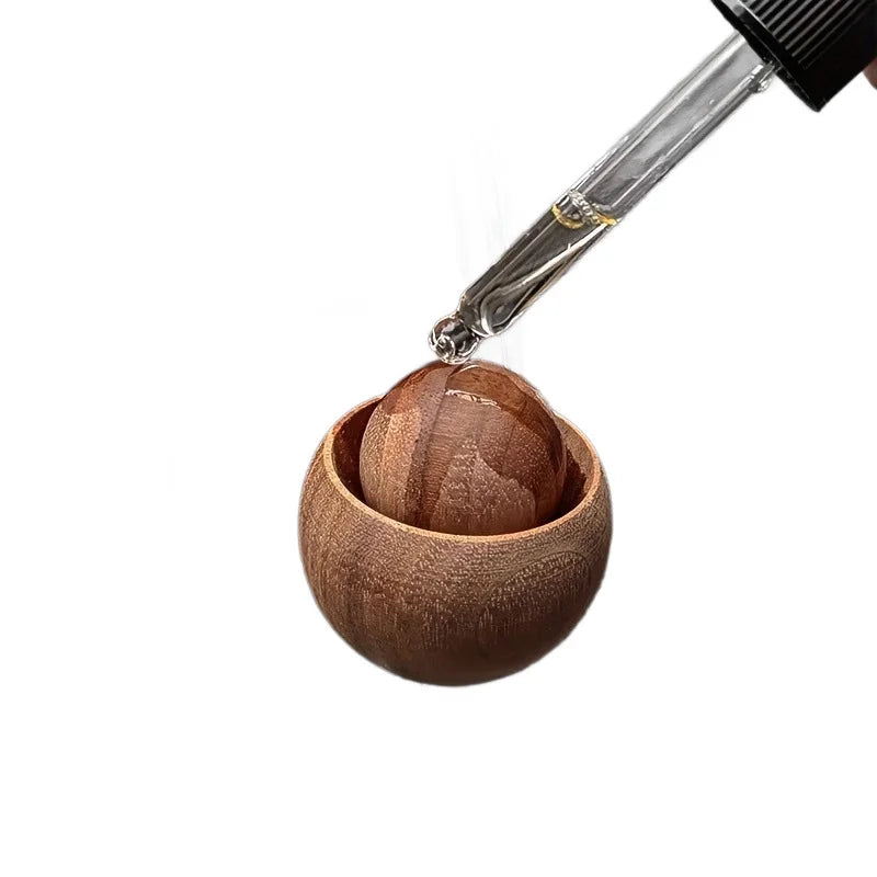 Mini Wooden Aroma Diffuser For Car And Home Natural Fragrance