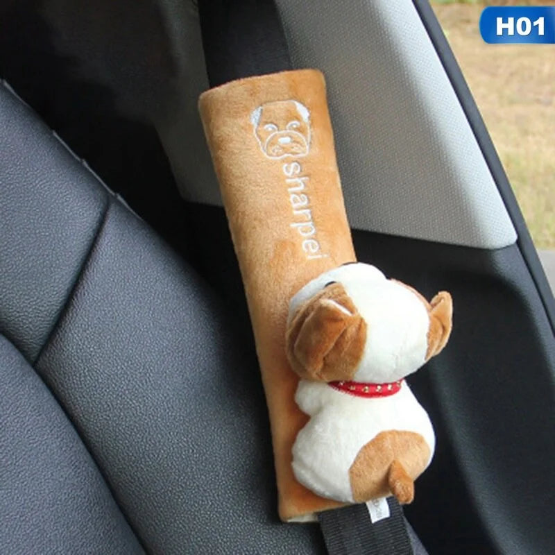 Cute Animal Car Seat Belt Pads Universal Car Seat Shoulder Strap Pad