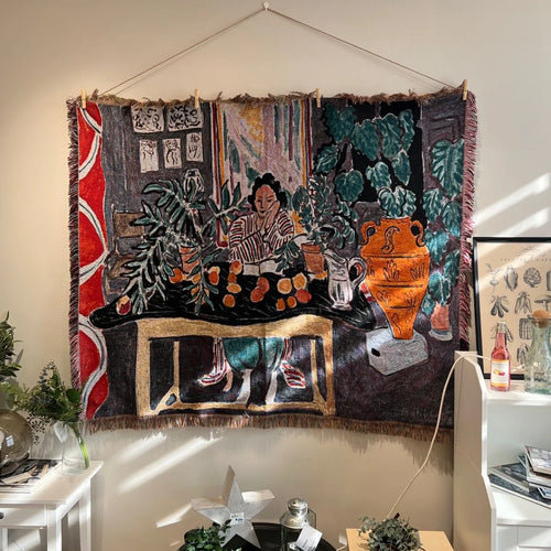 Henri Matisse French Artist Tapestry Blanket Sofa Throw Casual Bed