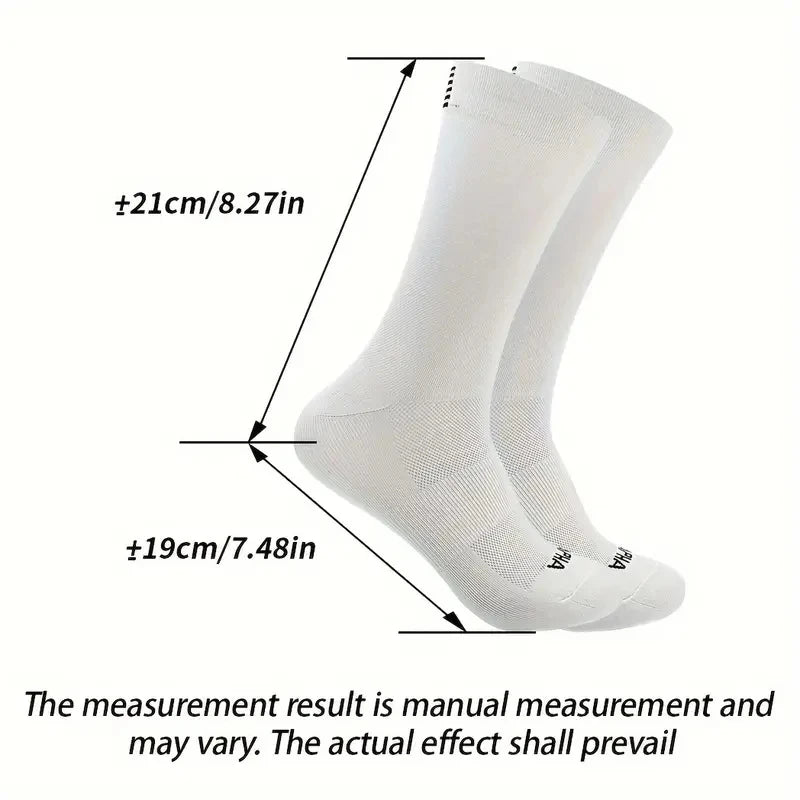 4 pairs Cycling Socks Running Quick Dry Medium Cylinder Men and Women