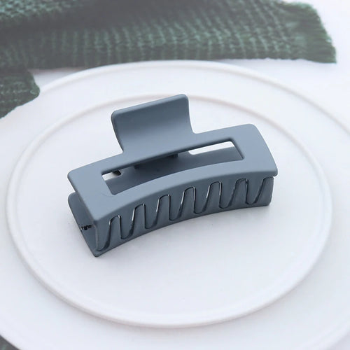 Korean Women Girls Plastic Hair Claws Hair Clips Headwear Large Size