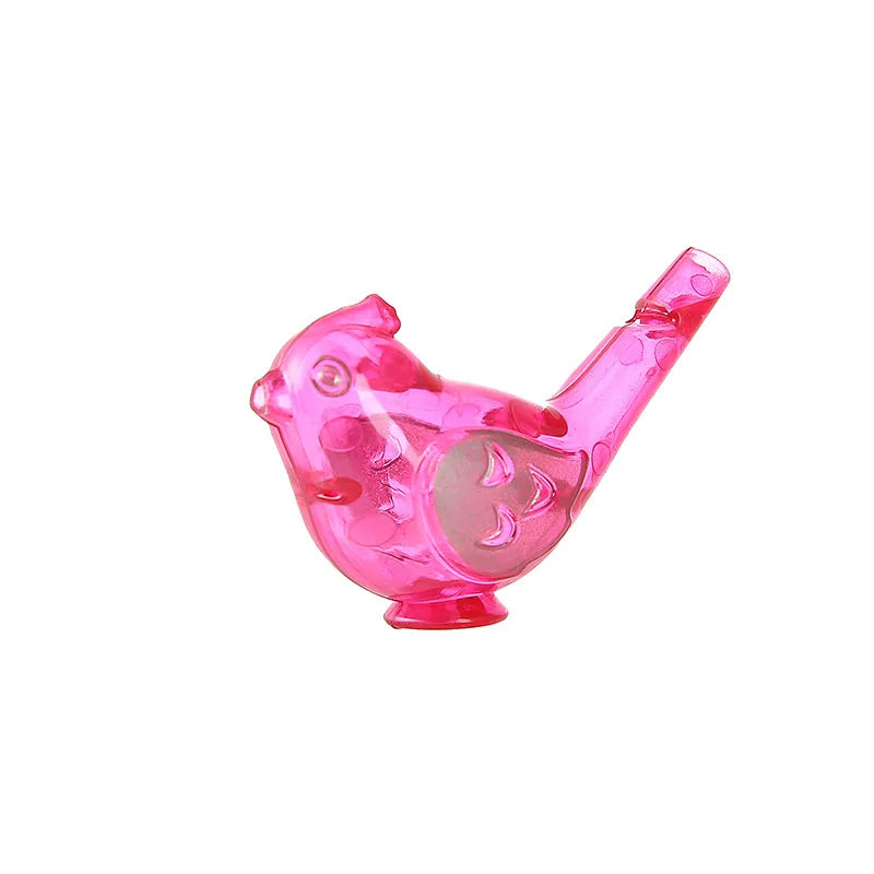 30 Pcs Colorful Mini Bird Plastic Water Whistles Noise Maker Toys