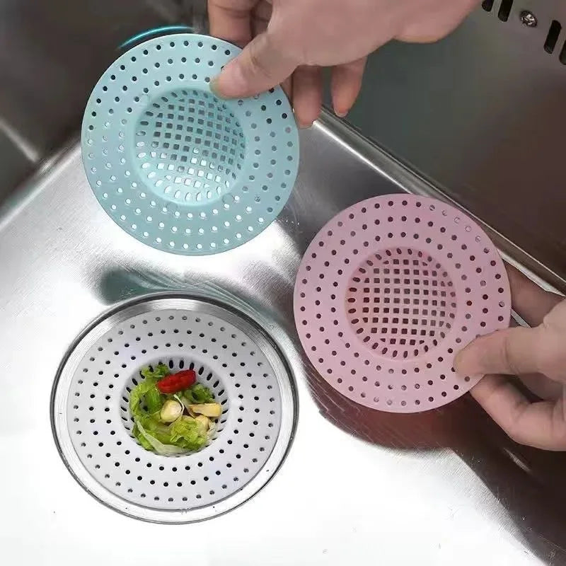 1PCS Kitchen Sink Filter Mesh Drain Hole Trap Waste Screen Floor