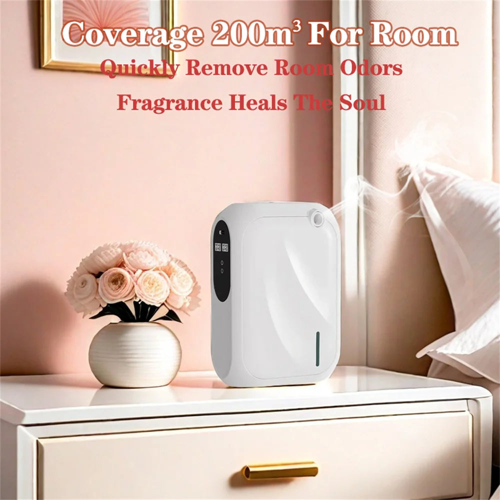 Aroma Diffuser Scent Machine Coverage 200m³ Bluetooth APP Control