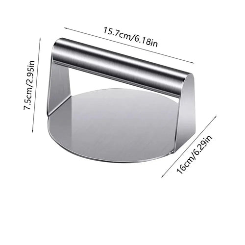 Stainless Steel Hamburg Meat Press Hamburger Press Kitchen Gadgets