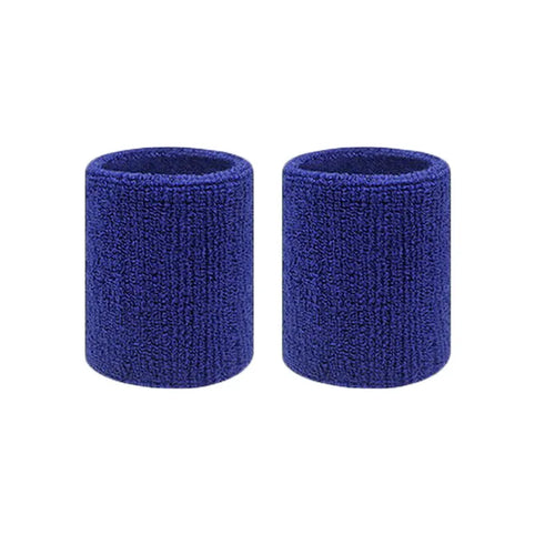 2 Pcs Towel Sports Wristbands Tennis Sweat Bands Wrist Guard