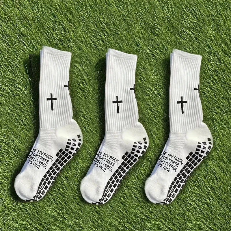3 Pairs New Outdoor Men Women Sports Football Socks Dispensing Sports
