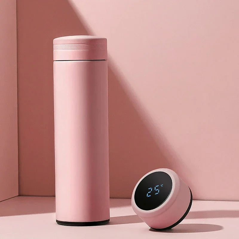 500ML Temperature Display Thermos Cup Stainless Steel Divided Thermos