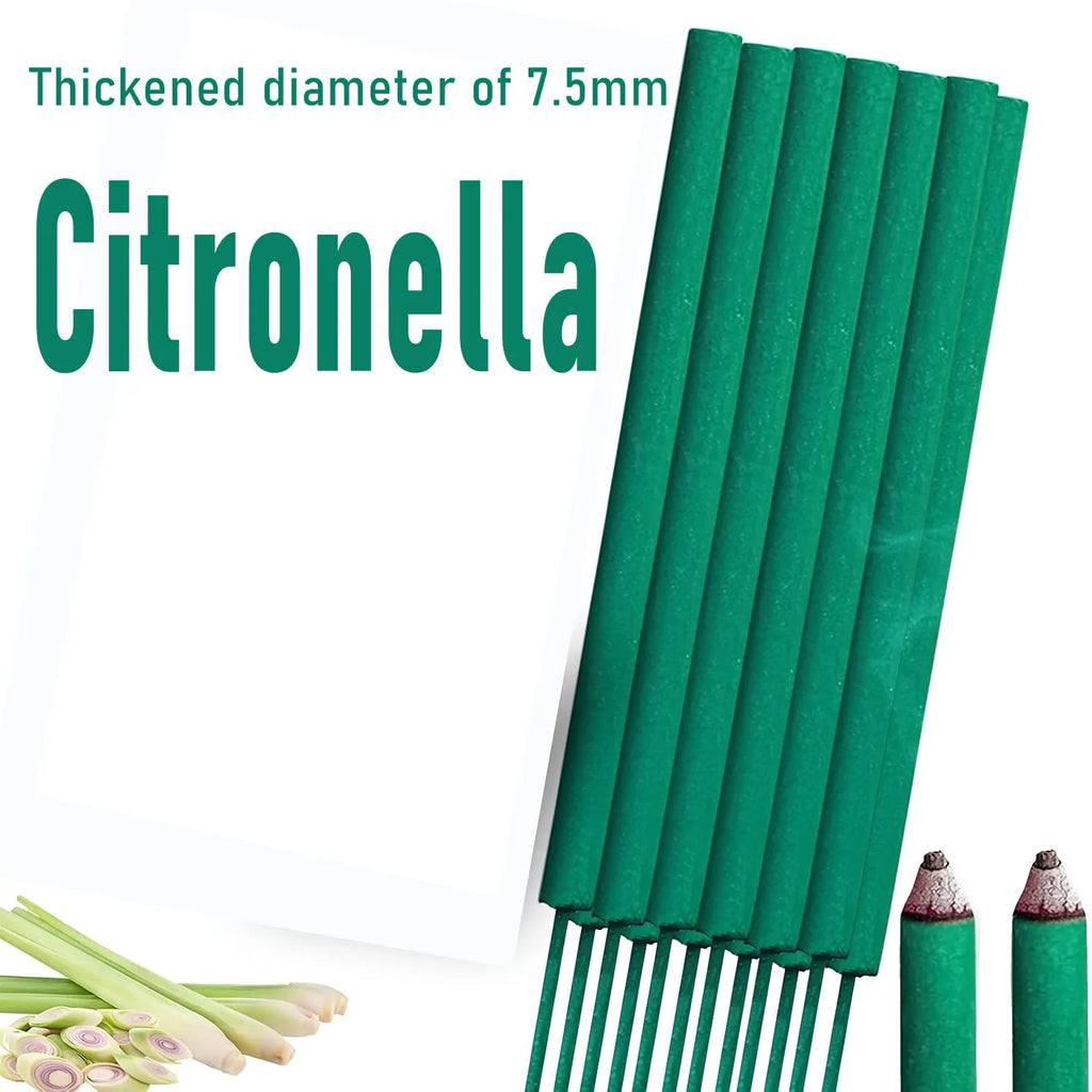 Garden Lemongrass Large Incense Sticks, 27cm Extra Long