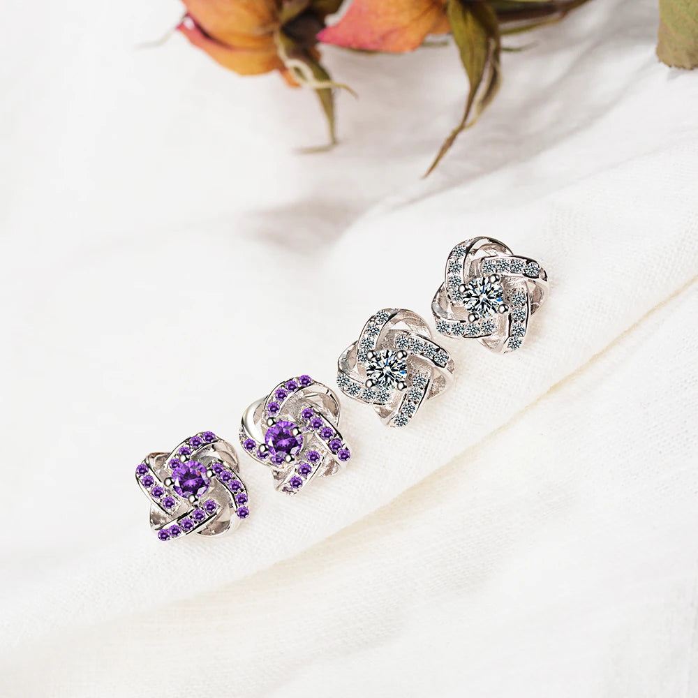 925 Sterling Silver Earrings For Women Sterling-silver-jewelry