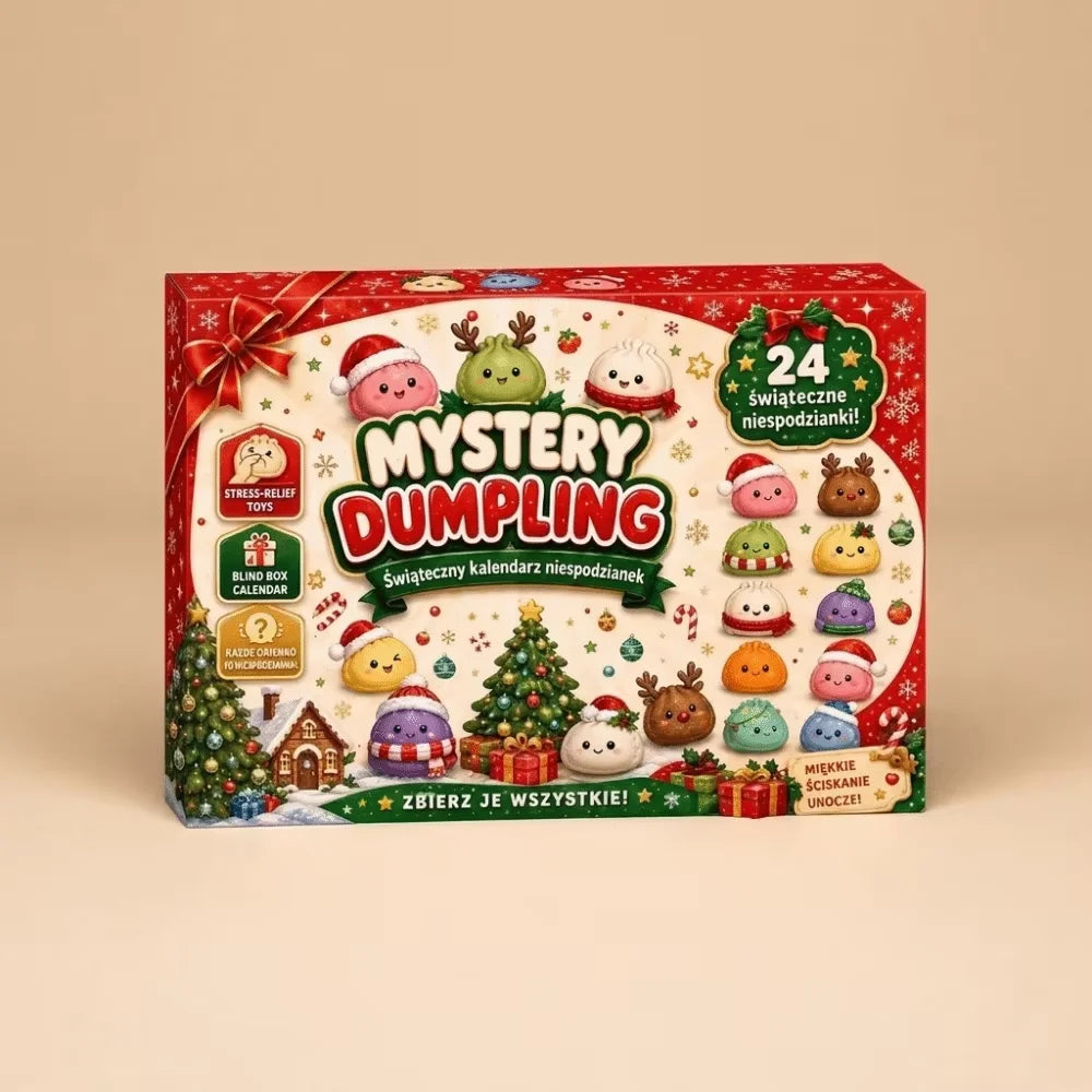 24-Day Soft Mystery Dumpling Advent Calendar Slow Resilience Anxiety