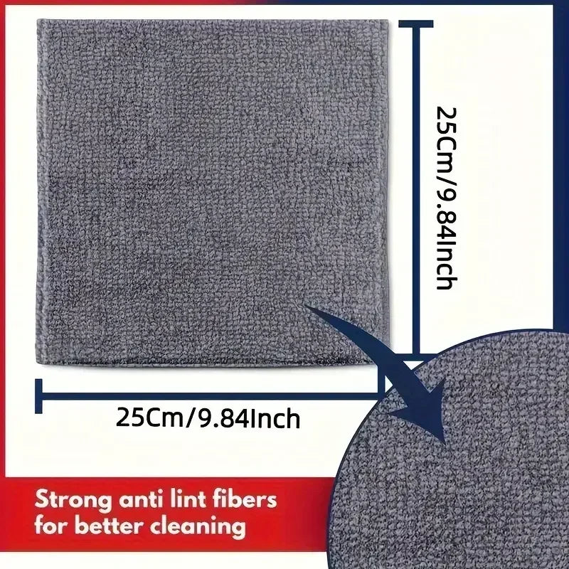 Microfiber Cleaning Cloths for Bicycle Car Kitchen Towel Absorbent