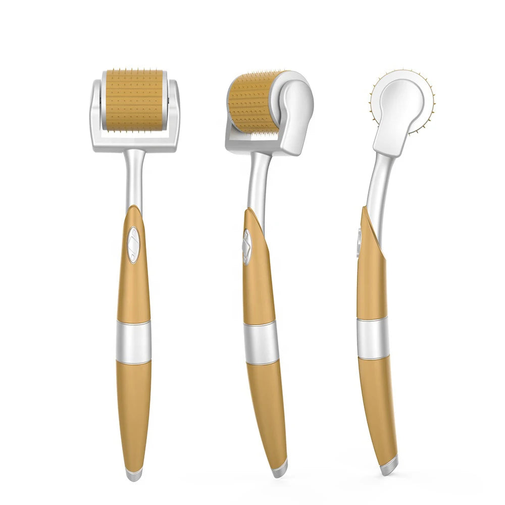 ZGTS Titanium 0.2mm Derma Roller 192 Needles Microneedle System