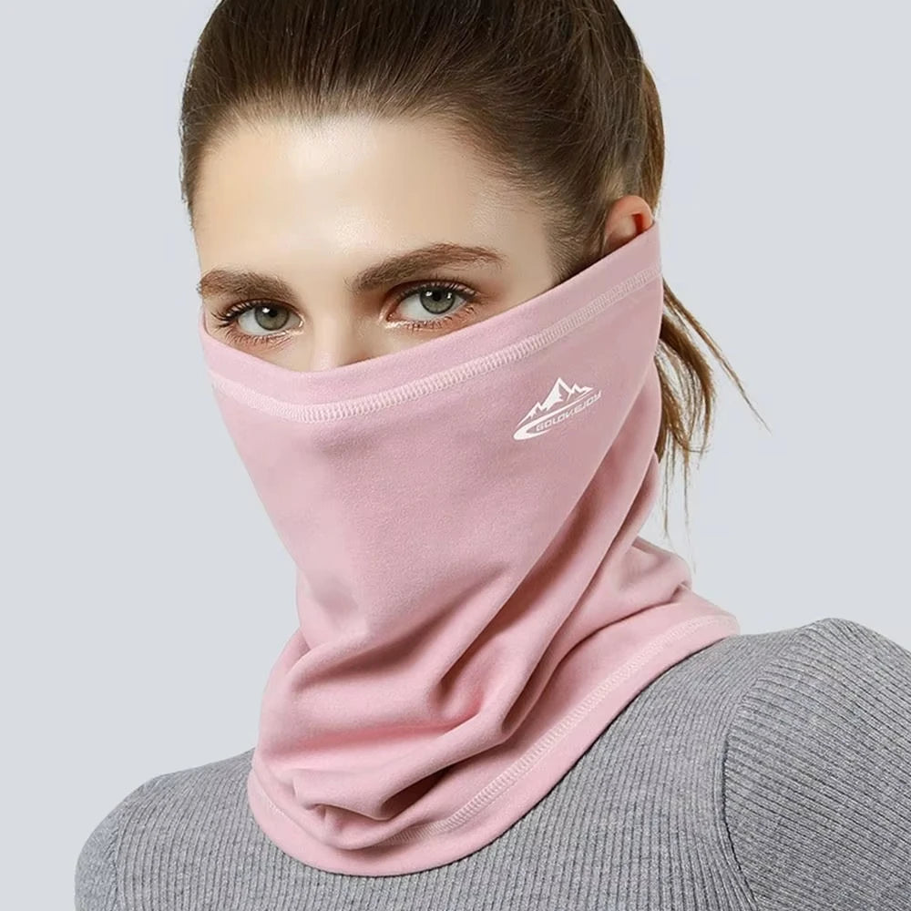 Running Velvet Thermal Neck Warmer Ski Riding Snowboard Scarf Men