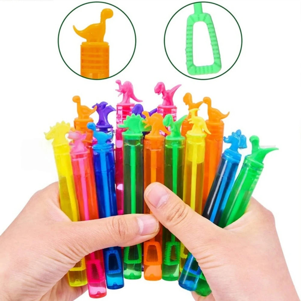 Cute Dinosaur Bubble Empty Bottle Birthday Party Baby Shower