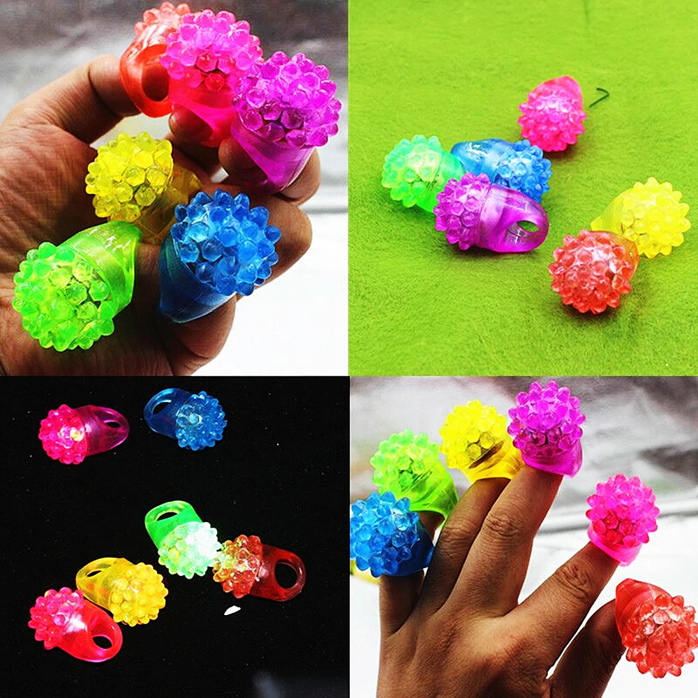 Cute LED Luminous Rings Kids Birthday Party Masquerade Gifts