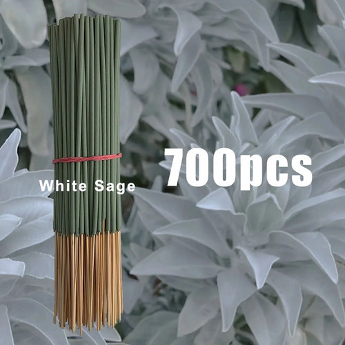 White Sage Incense Sticks, 8.66inch Sticks, Suitable for Yoga