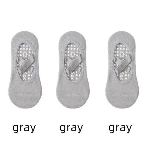 Professional Women Yoga Socks Silicone Anti-Slip Ballet