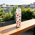 750ML Cute Strawberry Cherry Flower Bowknot Printed Tumbler with Pure