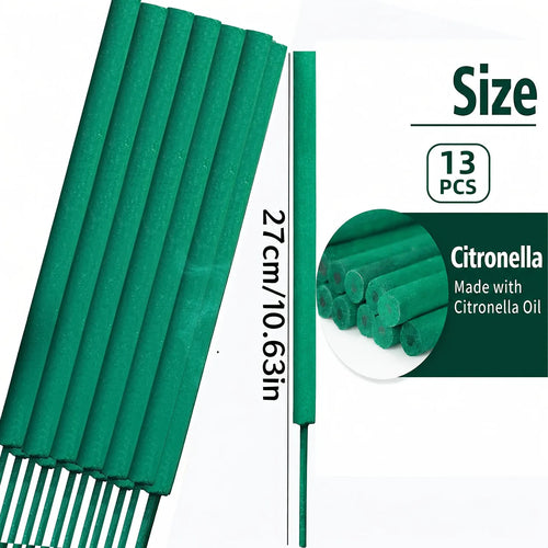 Garden Lemongrass Large Incense Sticks, 27cm Extra Long