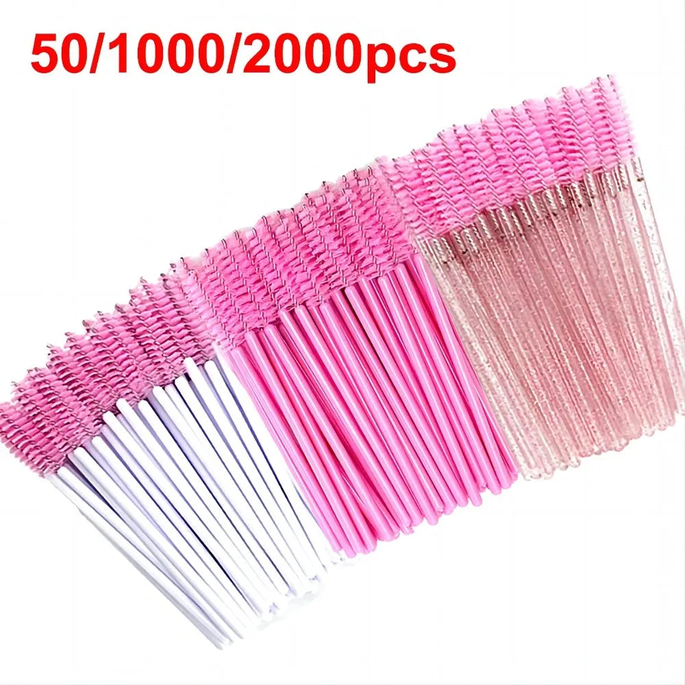 Wholesale 50/1000/2000pcs Spoolies Brushes Applicator Makeup Tools