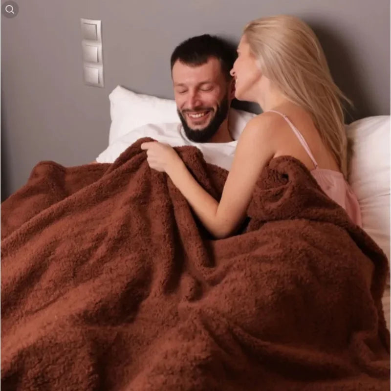 Summer Air Conditioning Blanket Couple Romantic Blankets Warm Cozy