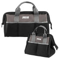 10-inch & 18-inch Tool Storage Bag, Zip-Top Wide Mouth Tool Tote Bag