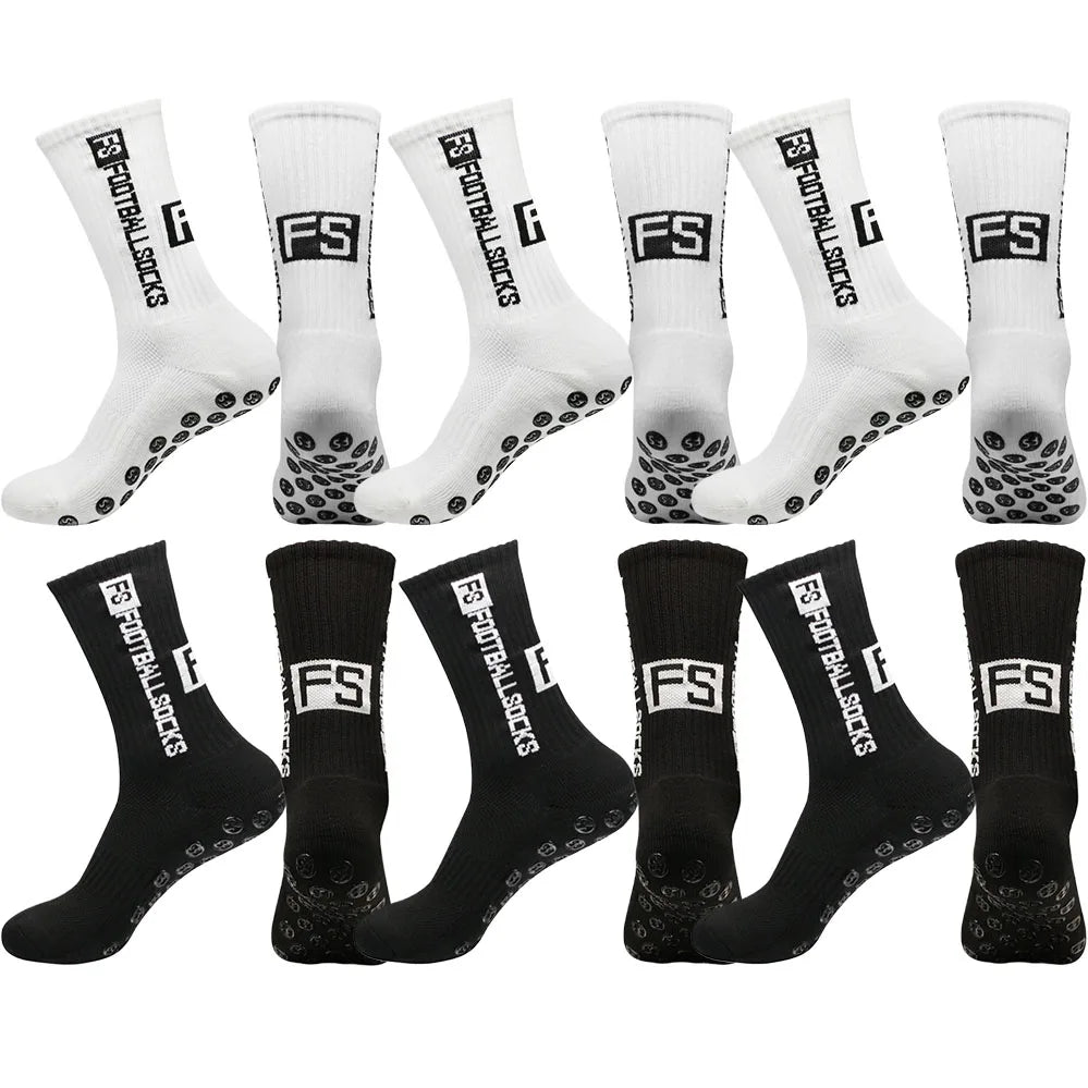 Football Socks Non Slip Grip for Men Women Basketball Baseball Soccer