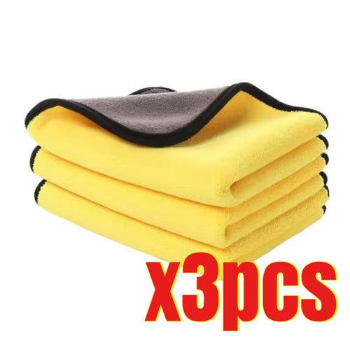 3/5/10Pcs Car Wash Microfiber Towel 30*30CMCar Cleaning Drying Cloth
