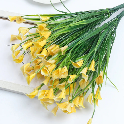 Artificial Flowers Bouquet 33cm Fake Flowers for Home Room Decor