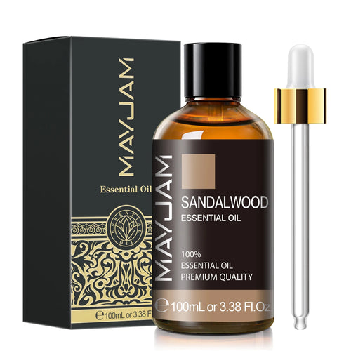 MAYJAM 100ML Essential Oil with Dropper Sandalwood Lavender