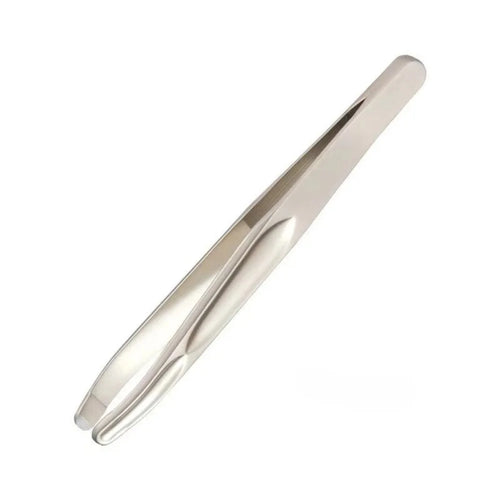 Premium Round Head Tweezers Precision Clips Eyebrow Grooming Facial