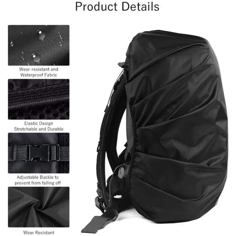 Reflective Waterproof Backpack Rain Cover Outdoor Sport Night Cycling