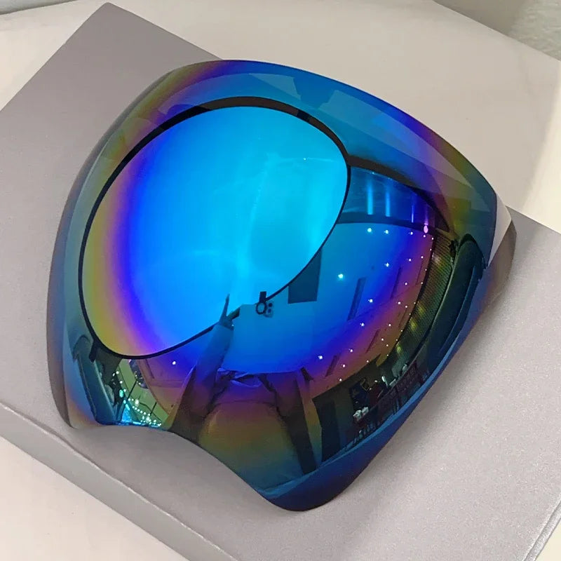 KAMMPT Huge Sports Goggle Men Futuristic Mirror Outdoor Cycling