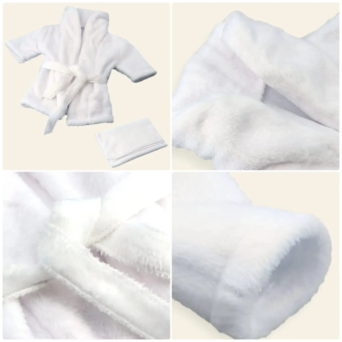 5PCS Newborn Photography Props Baby Girl Bathrobes Bath Towel Outfit