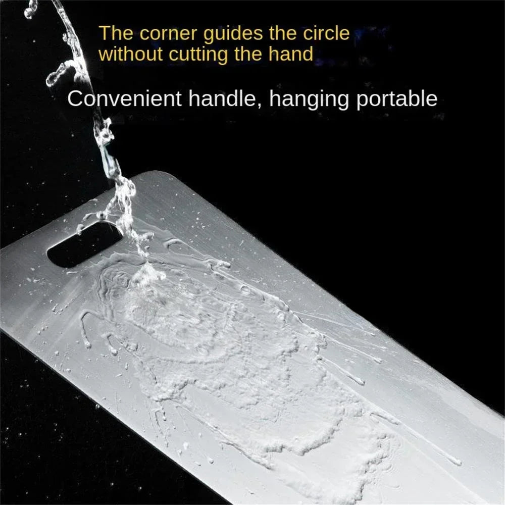Stainless Steel Panel and Chopping Board Kitchen Household Thickened