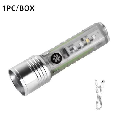 Outdoor Headlights with Long Battery Life and Strong Light LED Night