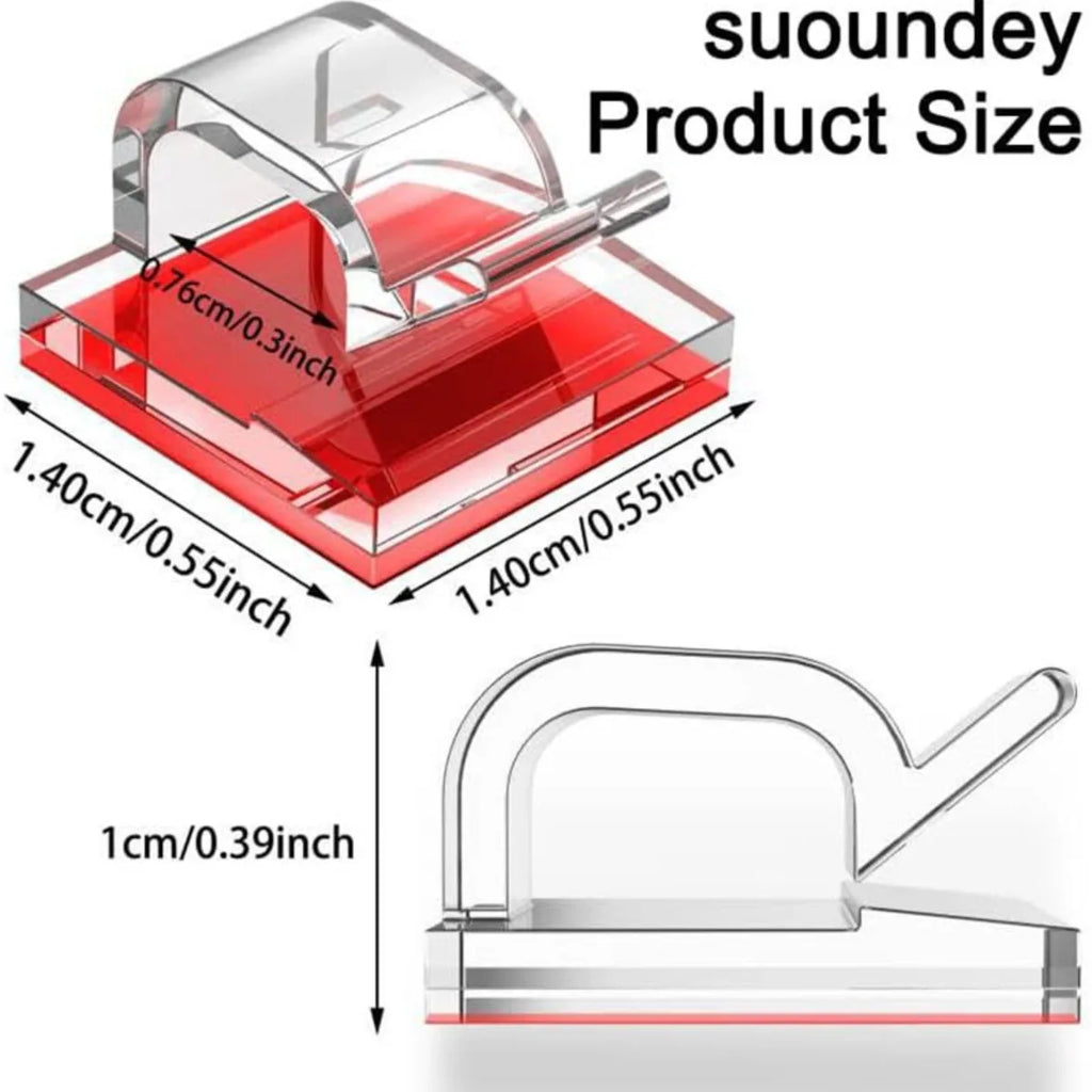 Clear Adhesive Hook for Home Office Party Decorations Strong