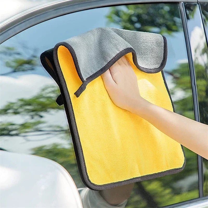 3/5/10Pcs Car Wash Microfiber Towel 30*30CMCar Cleaning Drying Cloth