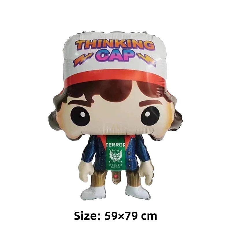 Cartoon Strange Story Foil Balloons Carnivorous Flower Festival