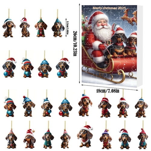 Christmas Advent Calendar Presents Gift Box Decorations Gifts