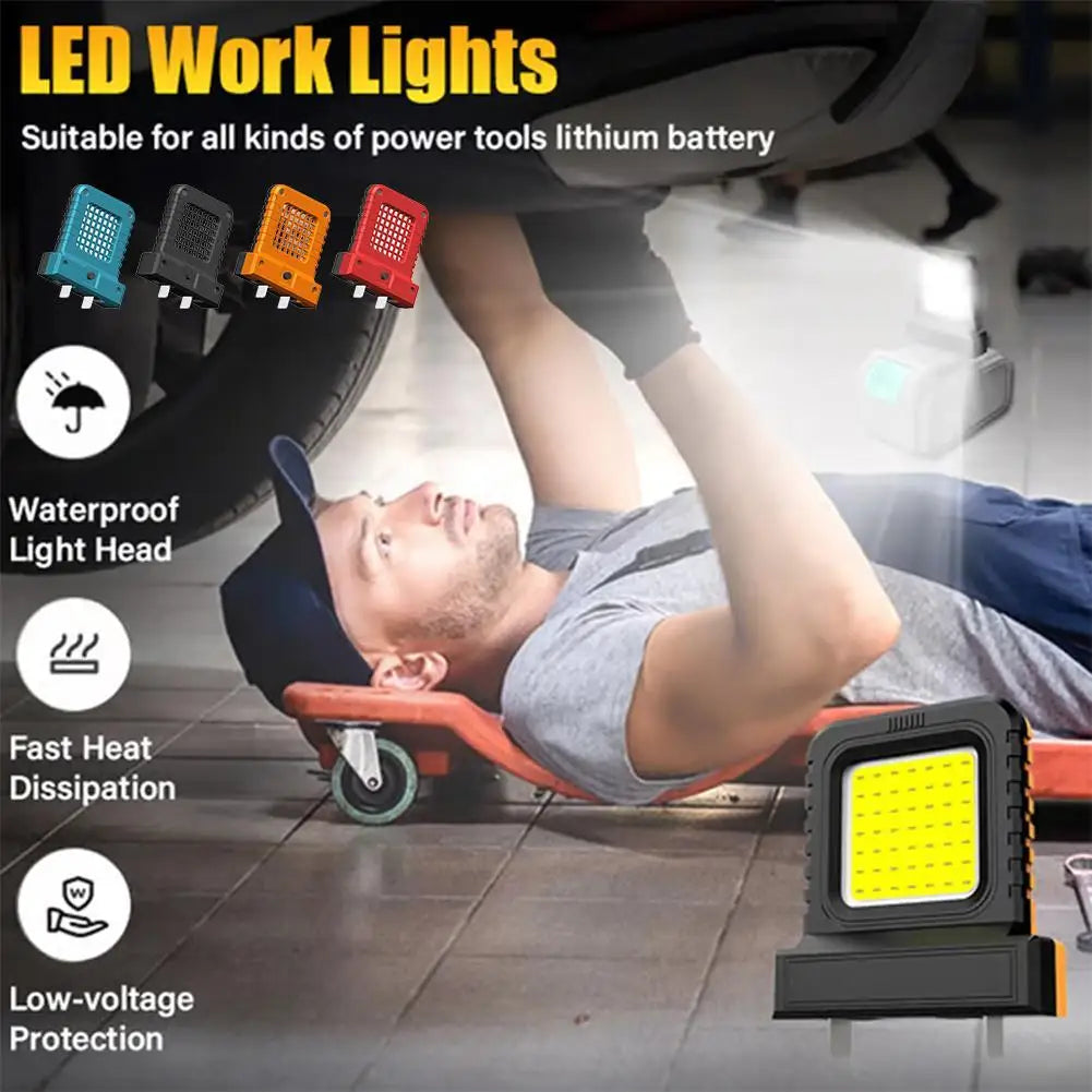 Super Bright LED Work Light Portable Long-Lasting Strong Light Supply