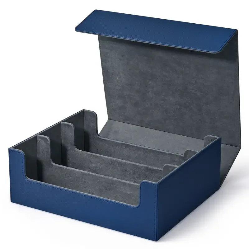 Trading Card Storage Box, Can Hold 1800+ Single Decks, Magnetic