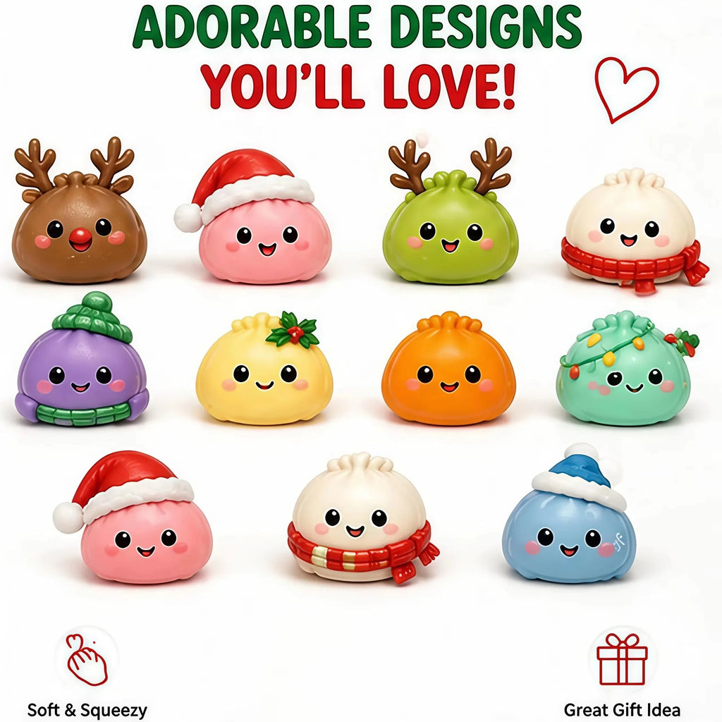 Christmas Squishies Advent Calendar 24 Days Countdown Adviento