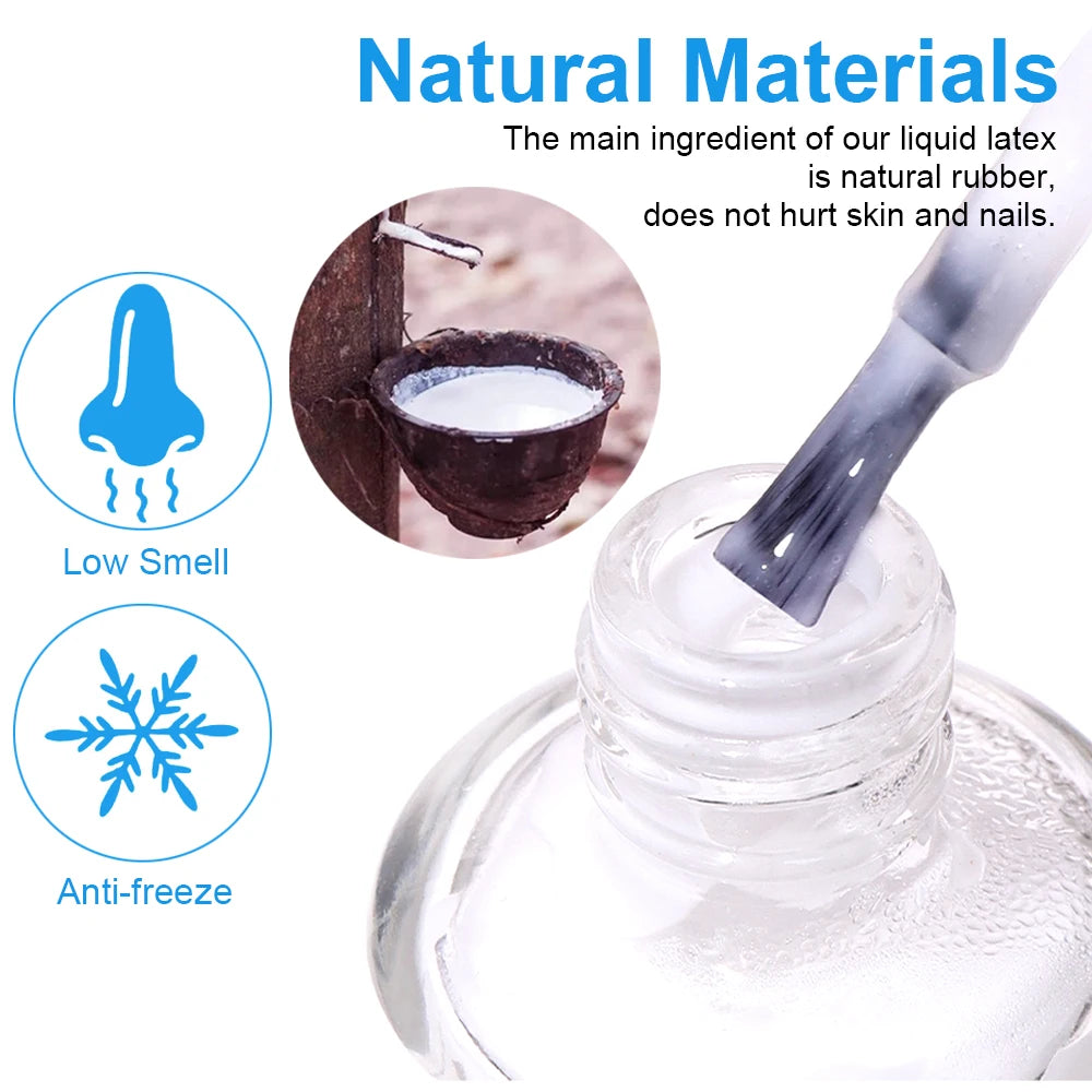 15ml Nail Peel Off Liquid Anti-Overflow Glue Edge Latex Tape, Nail