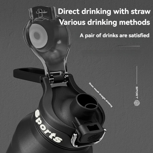 1.5L Insulated Water Bottle Stainless Steel Cold Hot Insulated Cup