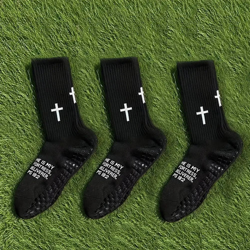 3 Pairs New Outdoor Men Women Sports Football Socks Dispensing Sports