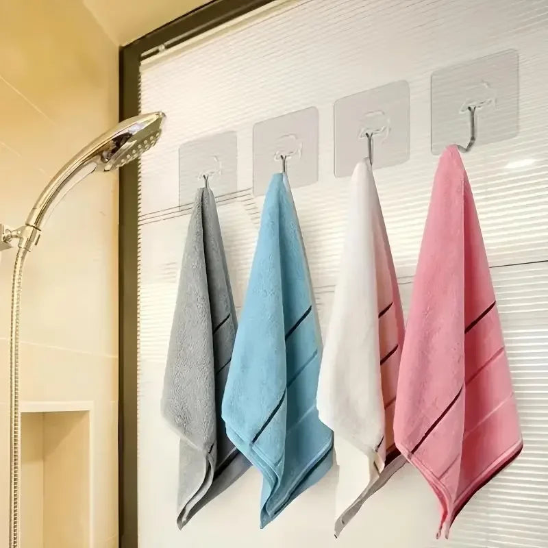 Transparent Strong Self-Adhesive Wall Hook Coat Key Rack Holder