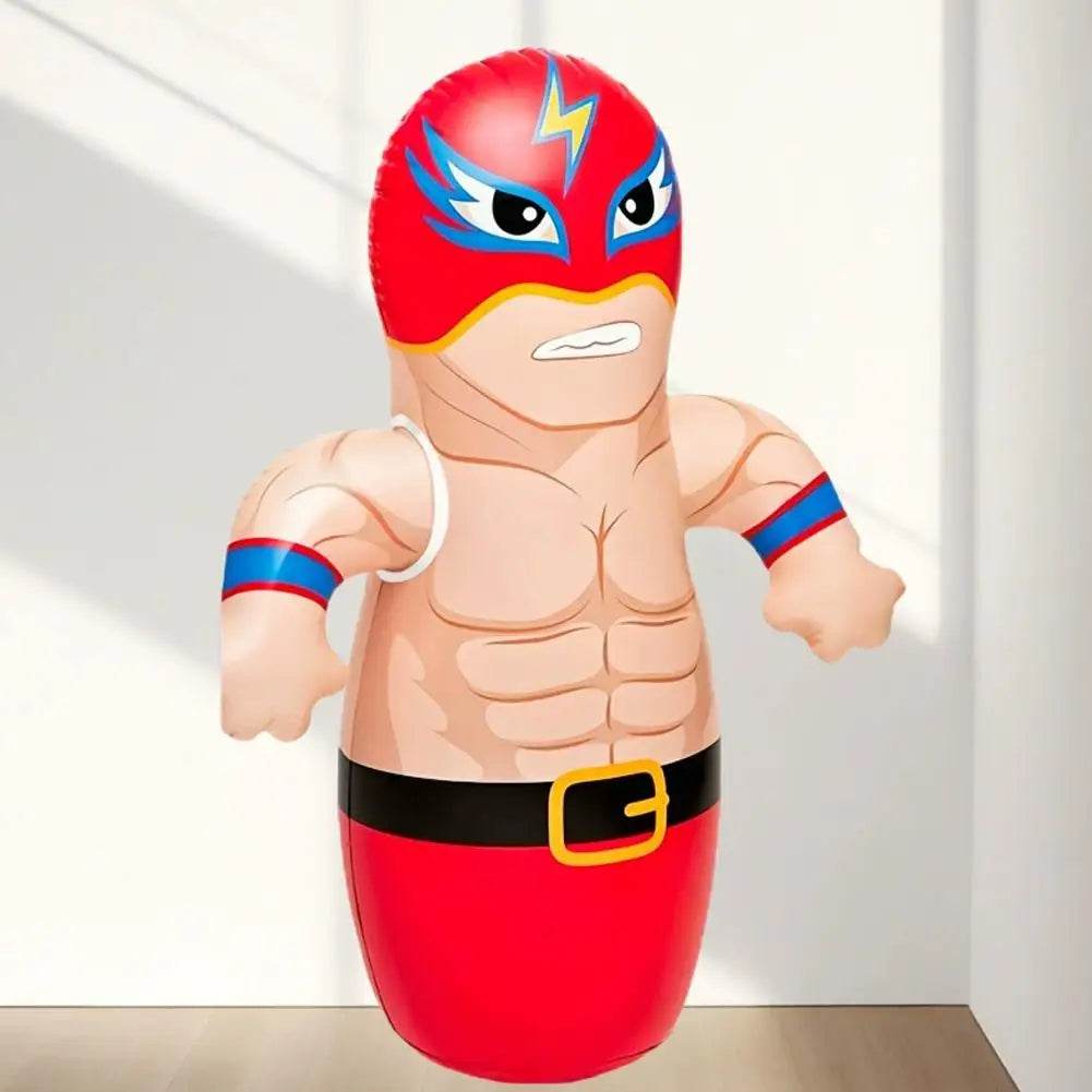 Inflatable Standing Punch Bag Toy Parent Child Toys Tumbler Boxing