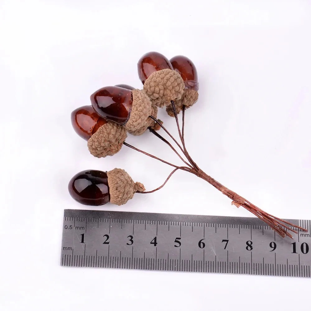 Artificial Pinecone Christmas Decorations Plant Party Home